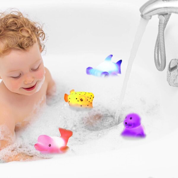 Light Up Bath Toys Set - Image 3