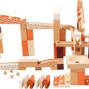 Wooden Marble Run Blocks