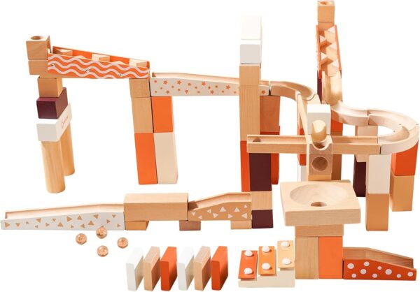 Wooden Marble Run Blocks
