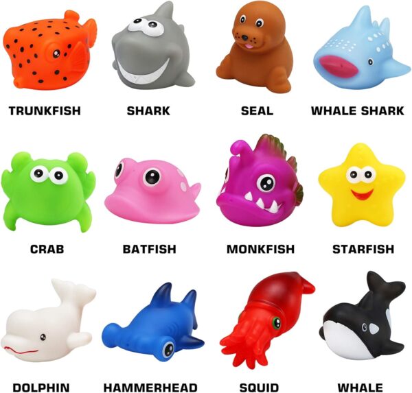 Light Up Bath Toys Set - Image 2