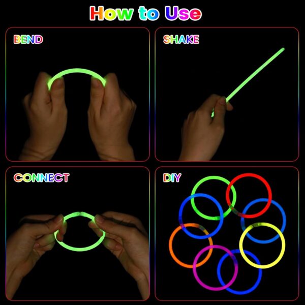 Glow Sticks Party Pack - Image 2